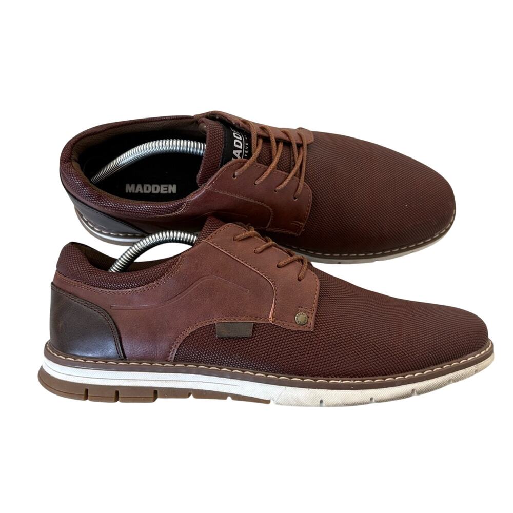 Steve Madden Brown and Tan Shoes